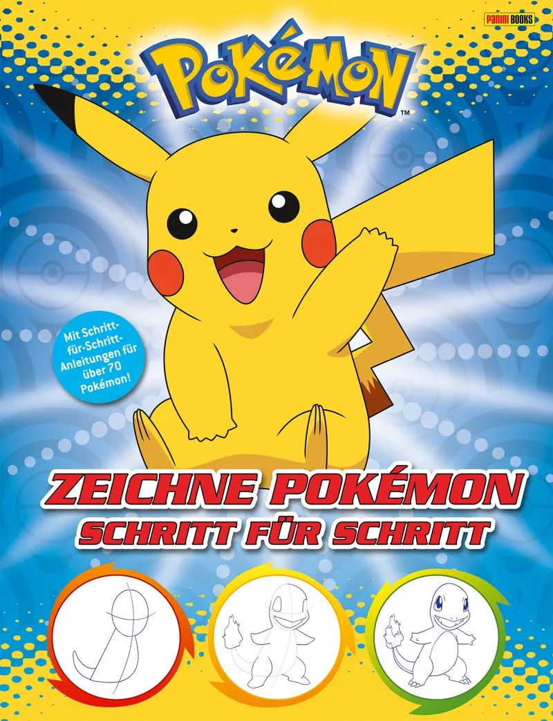 Pokémon - Zeichne Pokémon Schritt für Schritt