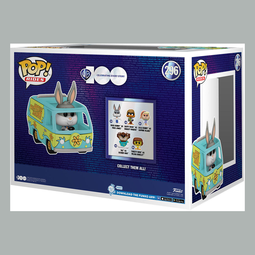 Funko POP! Looney Tunes x Scooby Doo - Mystery Machine with Bugs Bunny #296