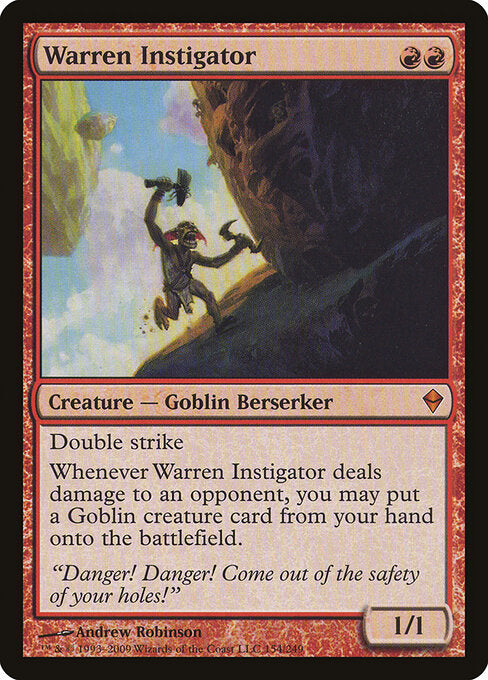 Warren Instigator ZEN-154 Mythic Excellent Englisch