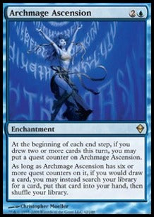 Archmage Ascension ZEN-42 Rare Light Played Englisch