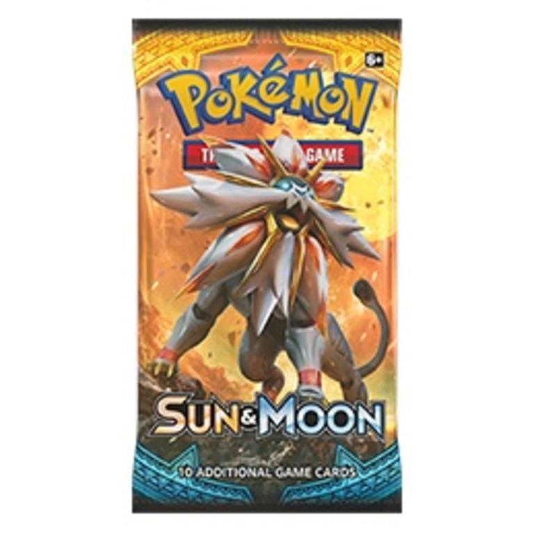 Pokémon - Sun & Moon Booster einzeln - englisch
