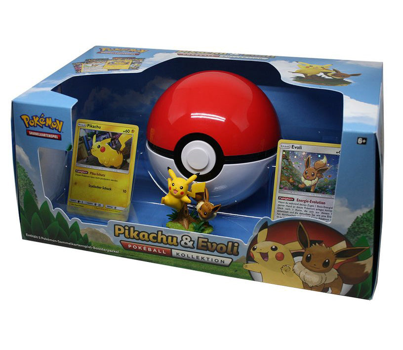 Pokémon Pokeball-Kollektion Pikachu & Evoli - deutsch