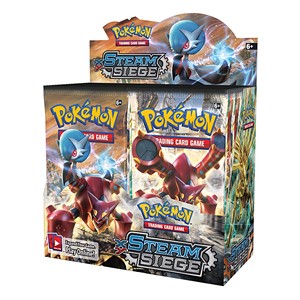 Pokémon - Steam Siege Booster Display (36 Booster) - OVP - Sealed - englisch