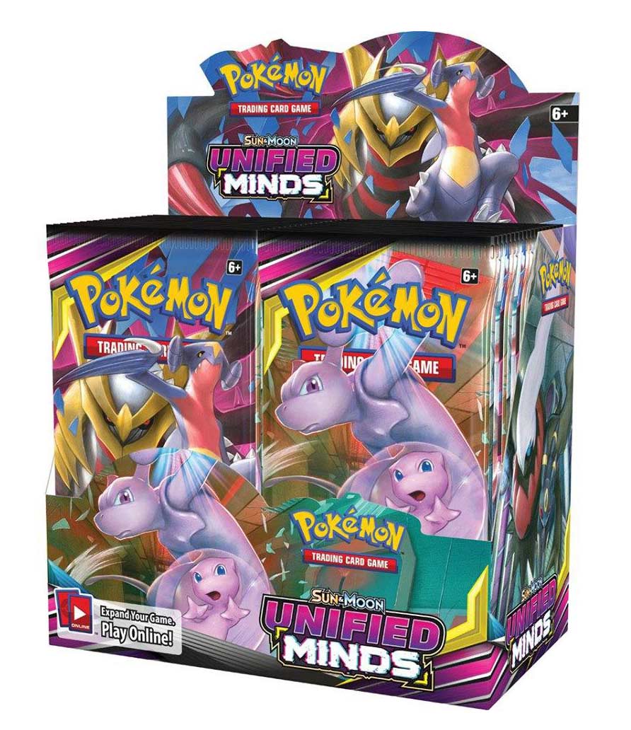 Pokémon - Sun & Moon SM11 - Unified Minds - Booster Display 36 Booster - englisch