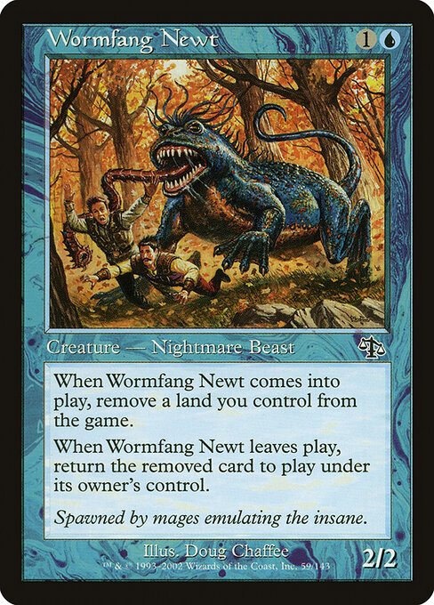 Wormfang Newt JUD-59 Common Excellent Englisch