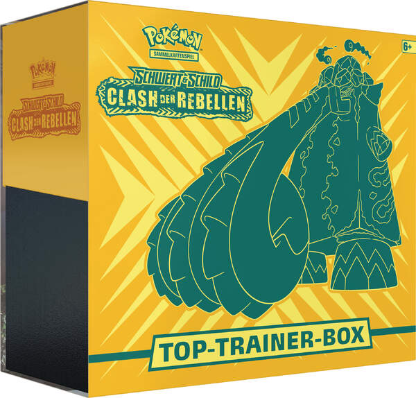 Pokémon - SWSH02 - Schwert und Schild - Clash der Rebellen - Top-Trainer Box - deutsch