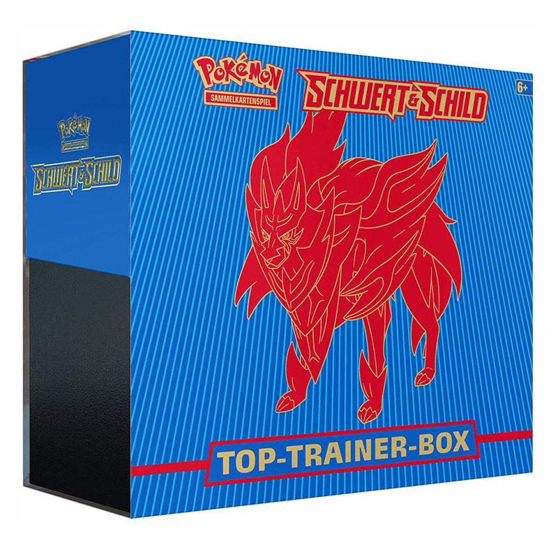 Pokémon - Sword & Shield Shield - SWSH01 - Elite-Trainer Box - englisch (blue)
