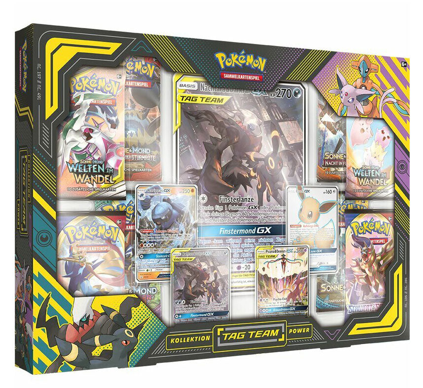 Pokemon Tag Team Power Kollektion Nachtara & Darkrai-GX deutsch