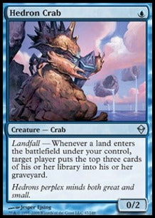 Hedron Crab ZEN-47 Uncommon Excellent Englisch