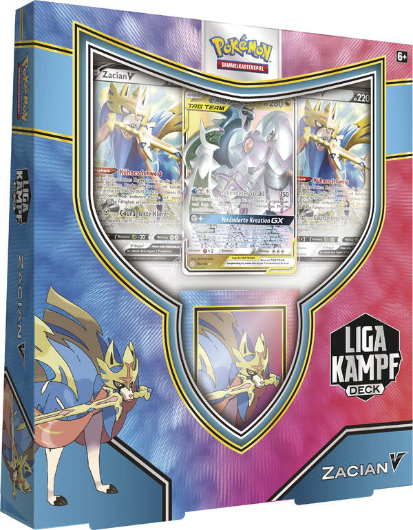 Pokémon Zacian League Battle Decks November deutsch