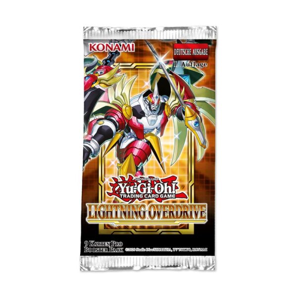 Yu-Gi-Oh! Lightning Overdrive Booster Pack DE