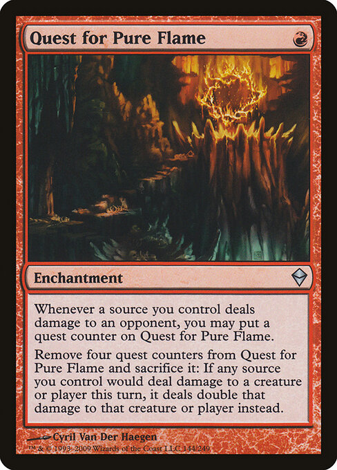 Quest for Pure Flame ZEN-144 Uncommon Excellent Englisch