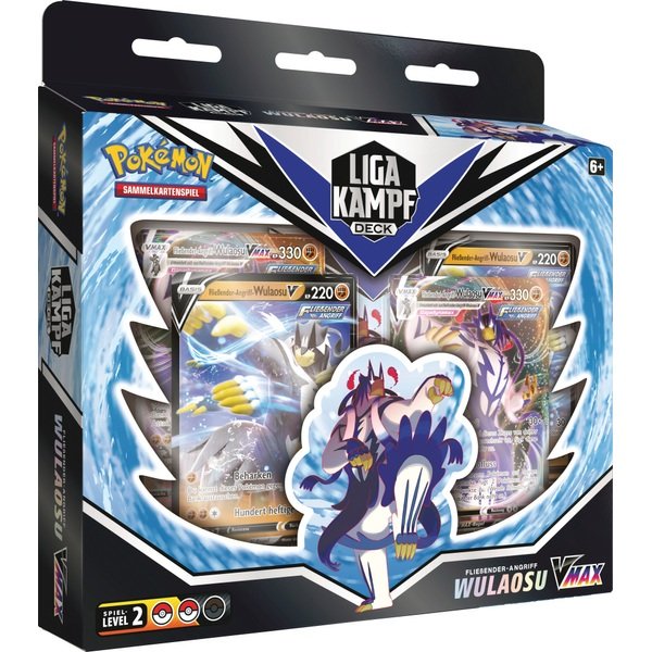 Pokémon - Liga-Kampfdeck - Fließender-Angriff-Wulaosu - deutsch