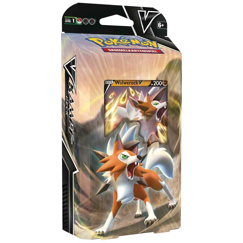 Pokémon - V-Kampf-Deck - Wolwerock-V - deutsch