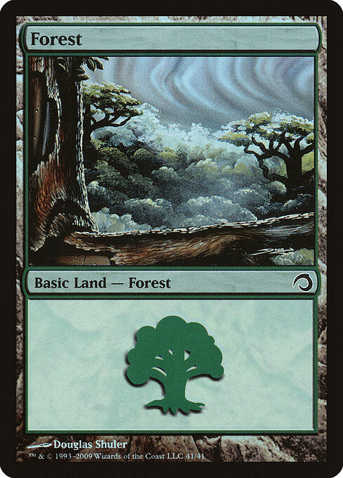 Forest H09-41 Land Light Played Englisch Foil