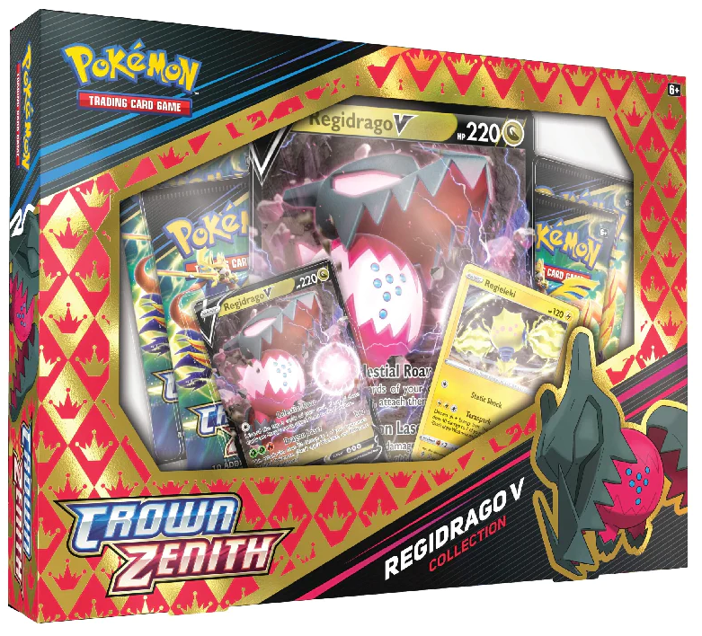 Pokémon Sword and Shield Crown Zenith - Regidrago V Collection - englisch