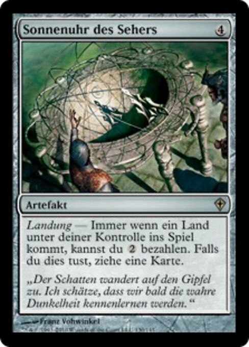 Sonnenuhr des Sehers WWK-130 Rare Good Deutsch