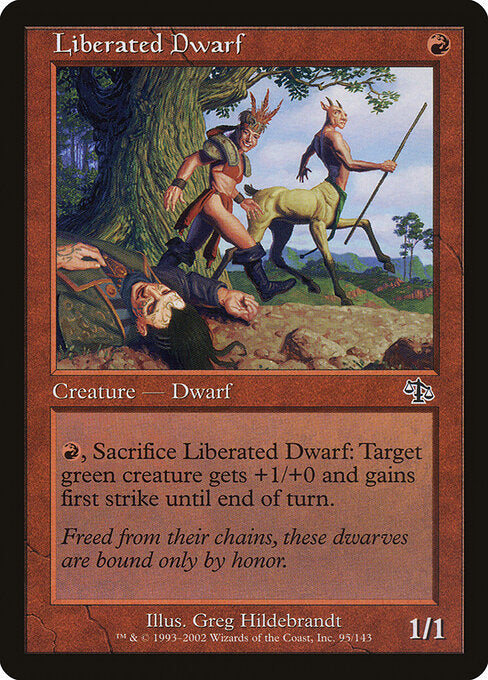 Liberated Dwarf JUD-95 Common Good Englisch Foil