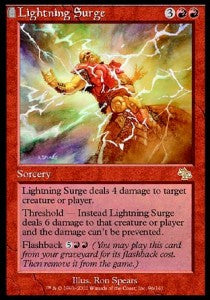 Lightning Surge JUD-96 Rare Good Englisch