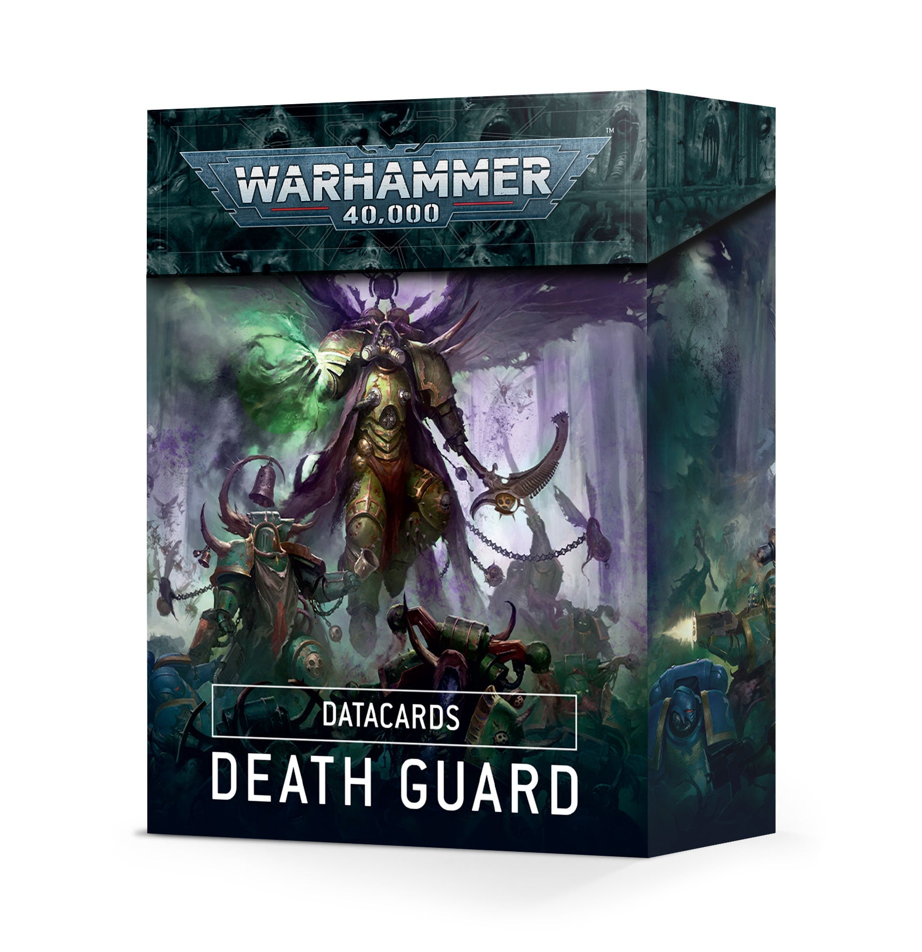 Warhammer 40.000 Death Guard Datacards Englisch