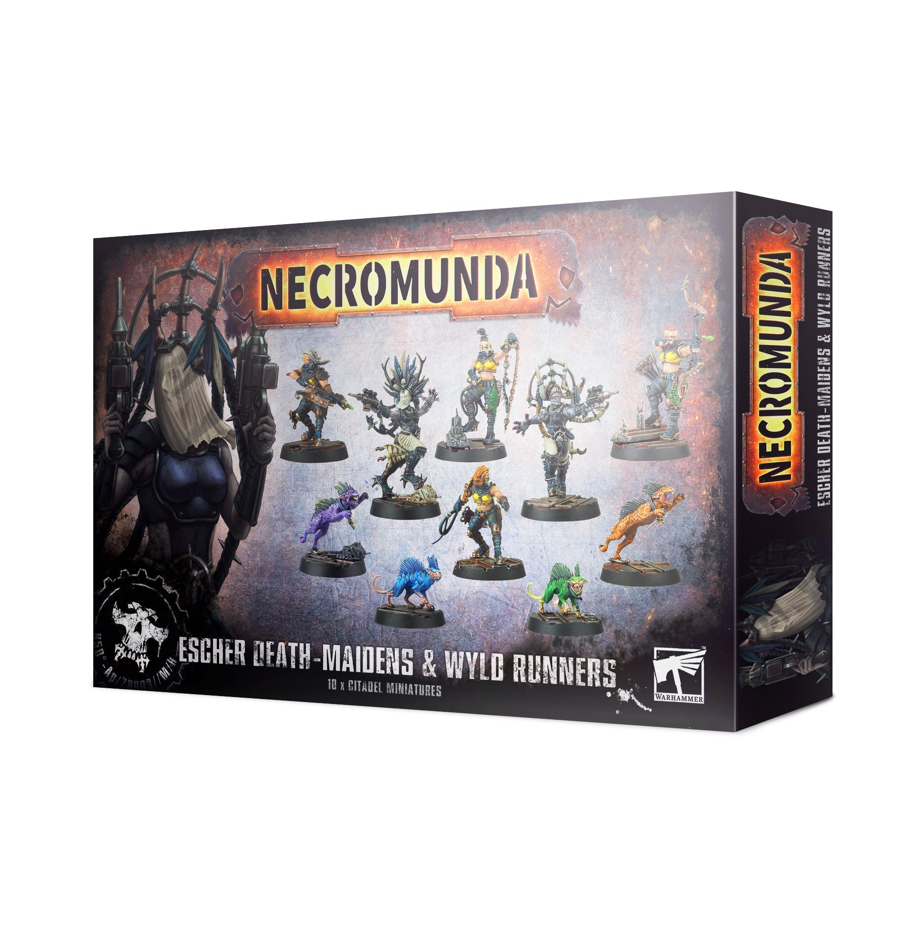 Necromunda Escher Death Maidens and Wyld Runners