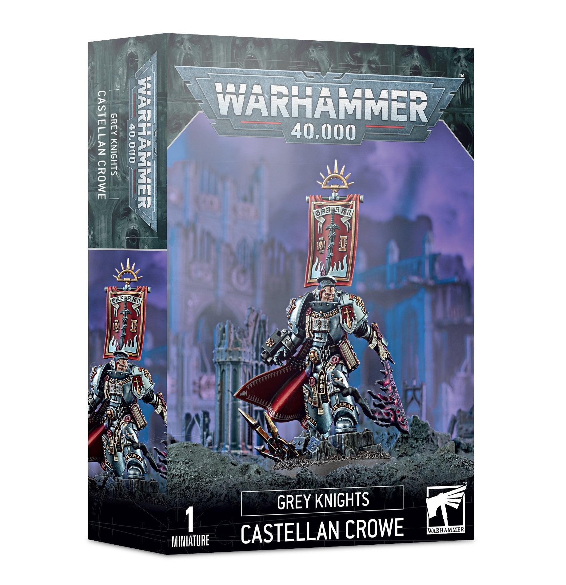 Warhammer 40.000 Grey Knights Castellan Crowe