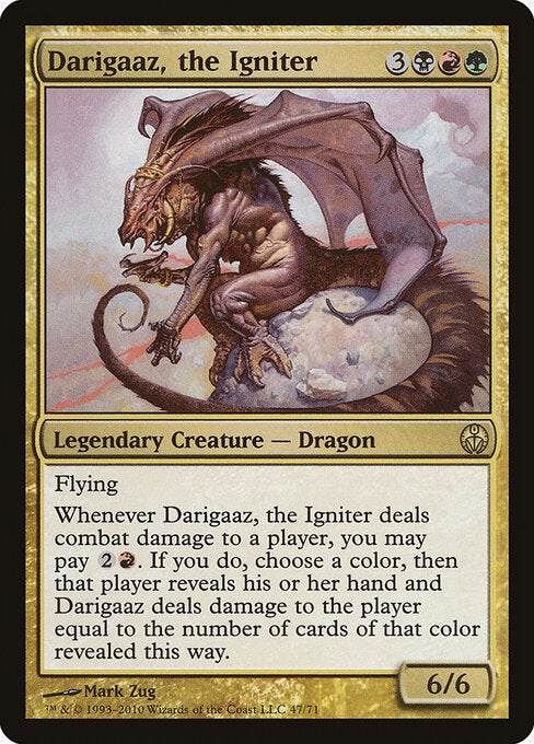 Darigaaz, the Igniter DDE-47 Rare Good Englisch