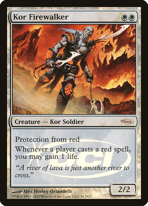 Kor-Feuerläufer GW-36 Rare Good Deutsch Foil