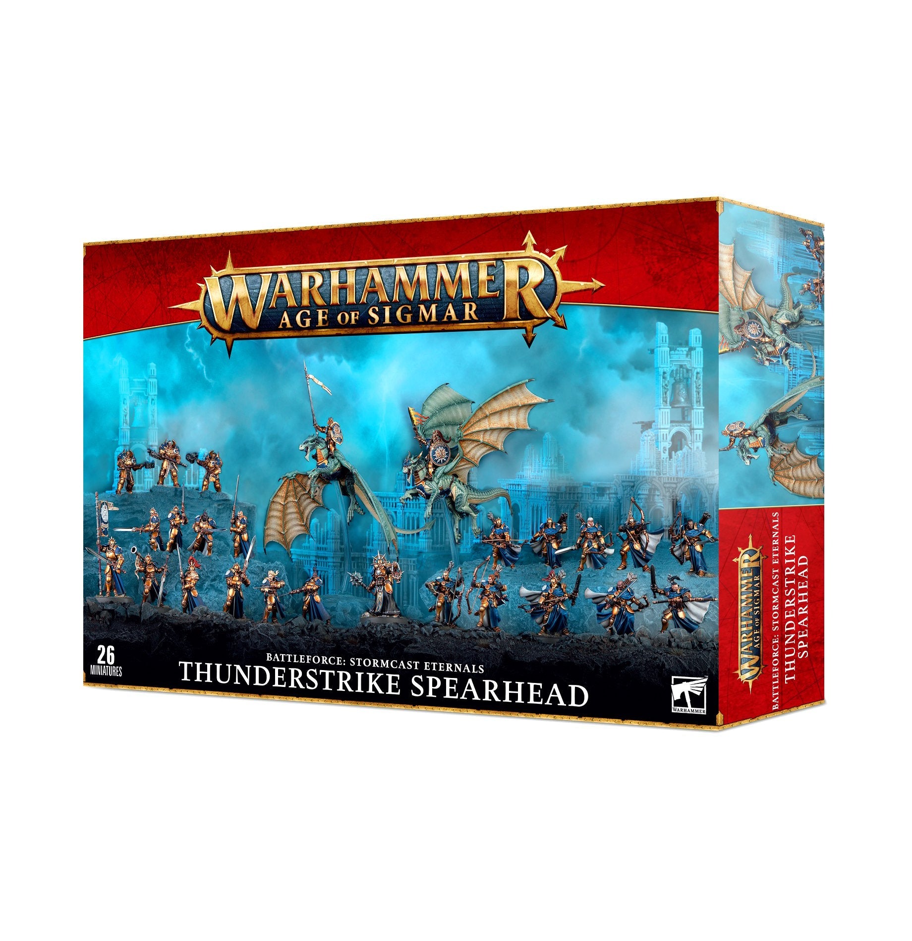 Warhammer Age of Sigmar Battleforce Stormcast Eternals Thunderstrike Spearhead