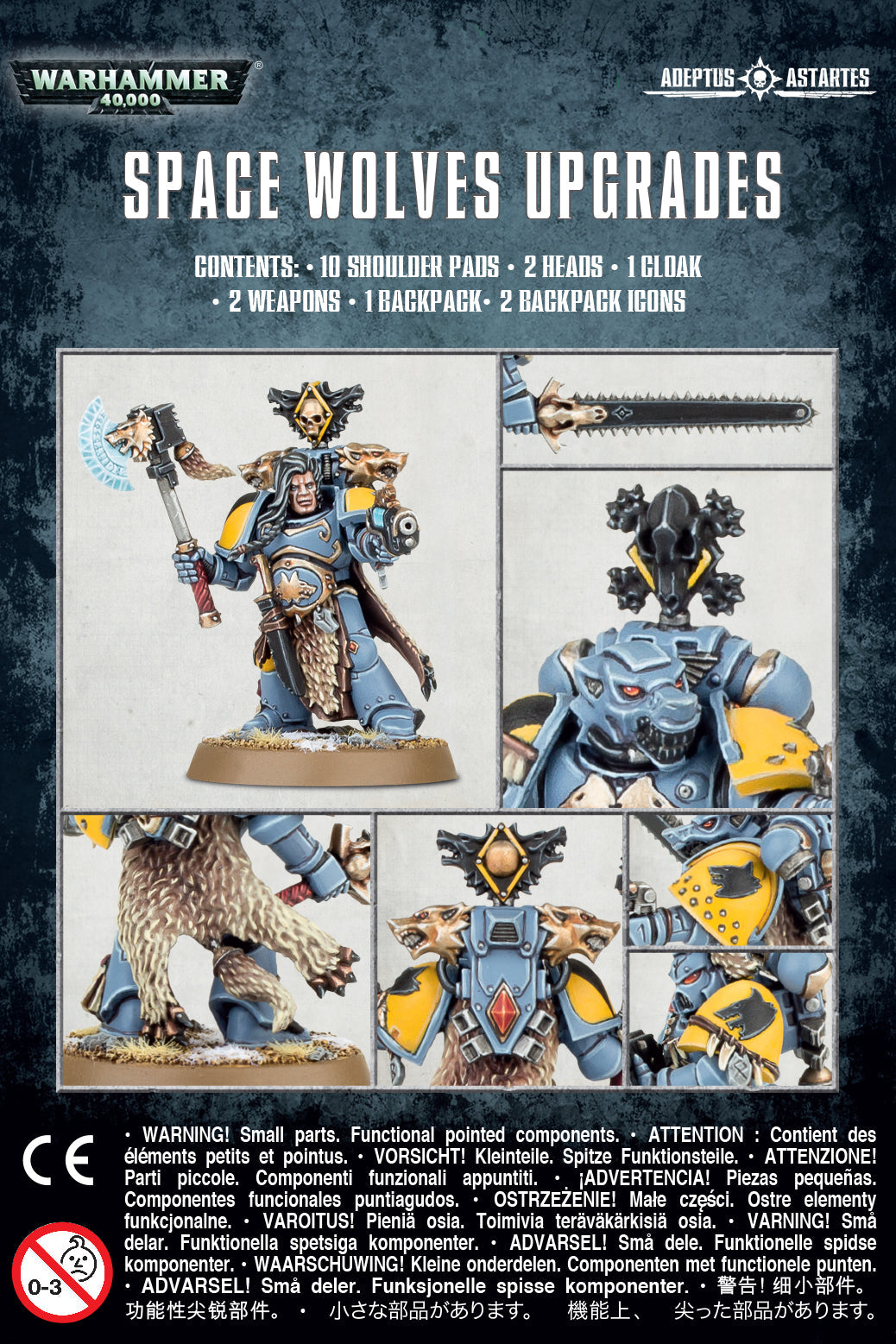 Warhammer 40.000 Space Wolves Primaris Upgrades