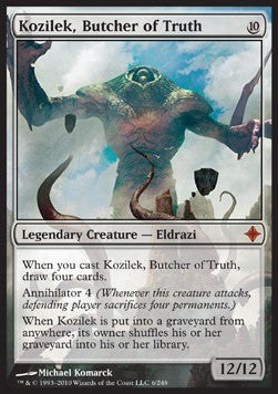 Kozilek, Schlächter der Wahrheit ROE-6 Mythic Good Deutsch