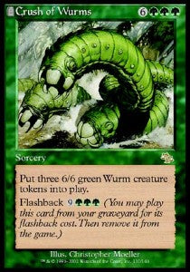Crush of Wurms JUD-110 Rare Poor Englisch