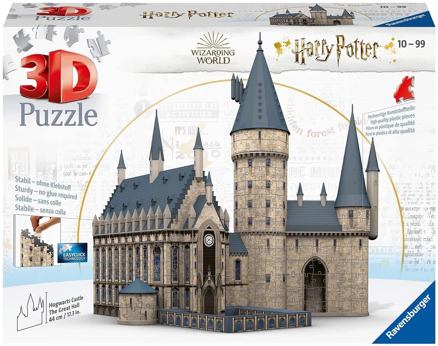 Harry Potter - Hogwarts Schloss 3D-Puzzle - 540 Teile