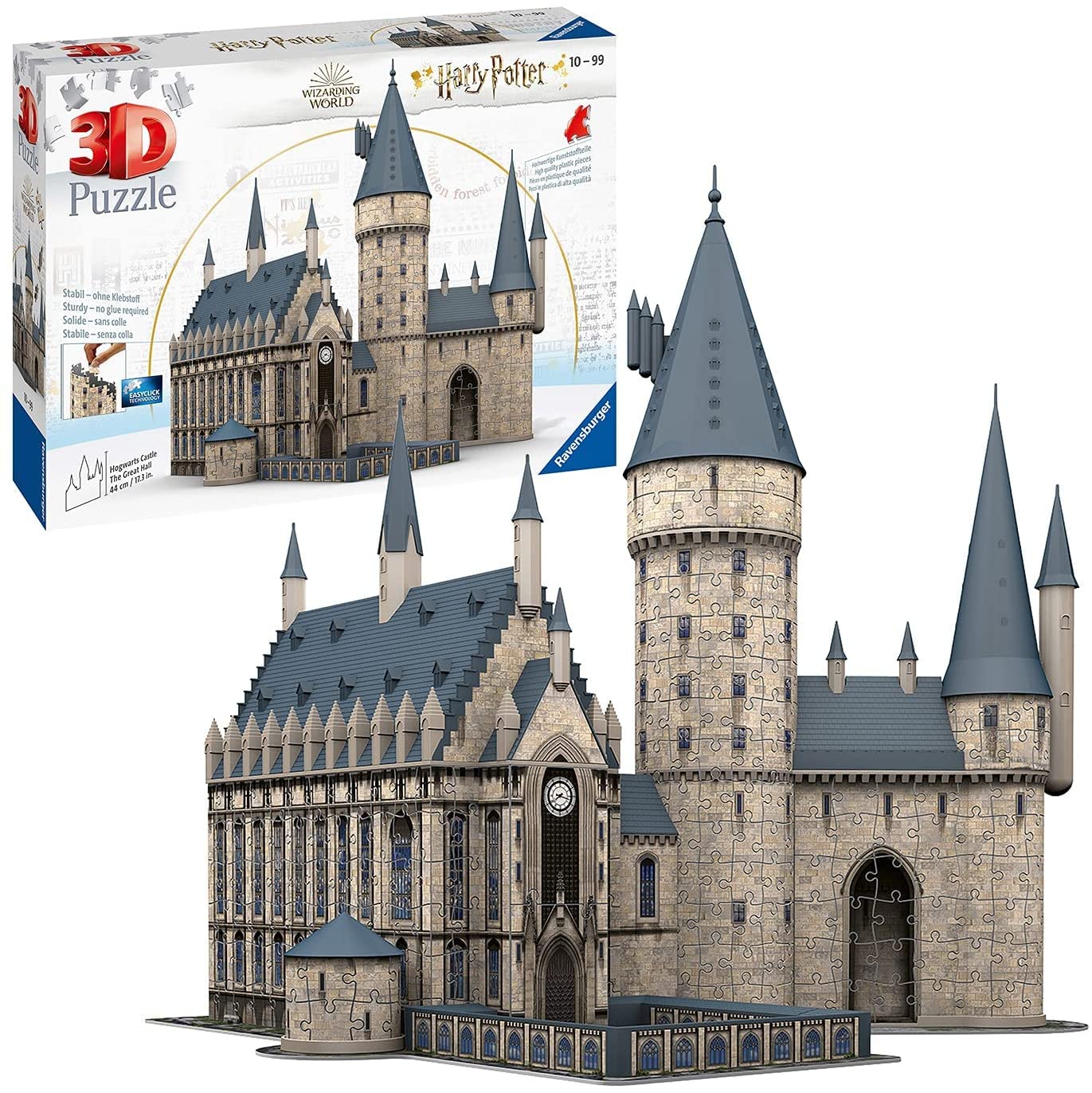 Harry Potter - Hogwarts Schloss 3D-Puzzle - 540 Teile