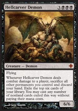 Hellcarver Demon ROE-113 Mythic Good Englisch