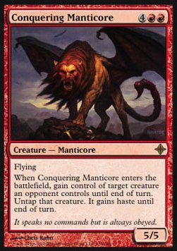 Erobernder Mantikor ROE-139 Rare Good Englisch Foil