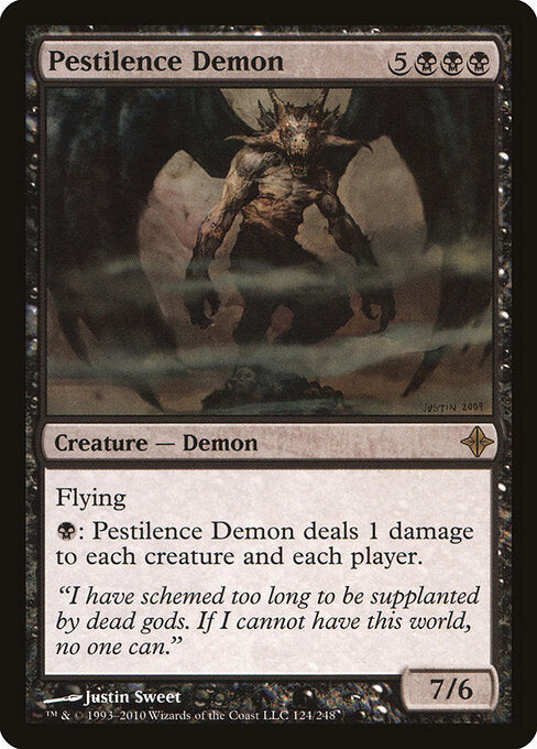 Pestilence Demon ROE-124 Rare Excellent Englisch