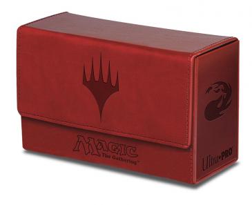 Dual Flip Box Red Mana for Magic (Matte Finish)