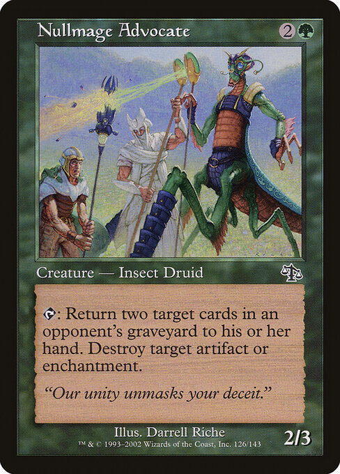 Nullmage Advocate JUD-126 Common Good Englisch Foil