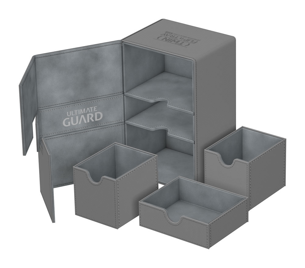 Ultimate Guard Twin Flip'n'Tray 160+ XenoSkin Grey