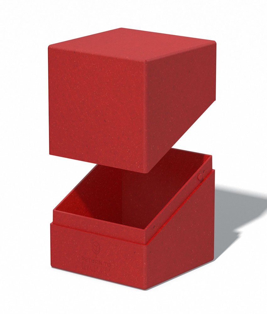 Ultimate Guard Return To Earth Boulder Deck Case 100+ Standardgröße Rot