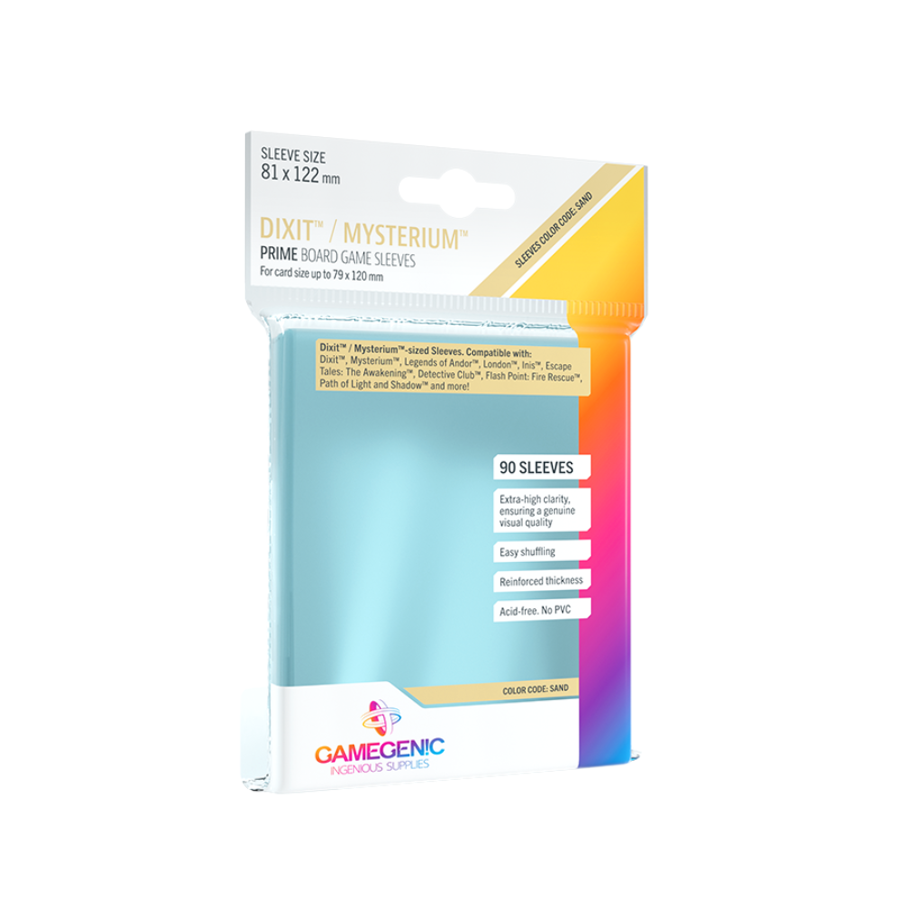 Gamegenic PRIME Dixit Sleeves Clear