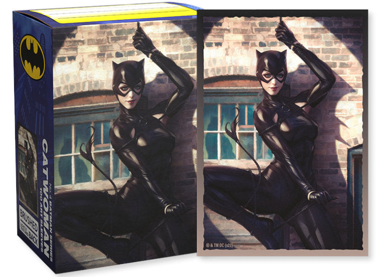 Dragon Shield Standard Size Brushed Art - Batman Series No.4 - Catwoman (100 Sleeves)