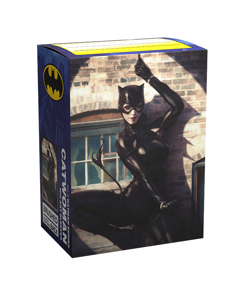 Dragon Shield Standard Size Brushed Art - Batman Series No.4 - Catwoman (100 Sleeves)
