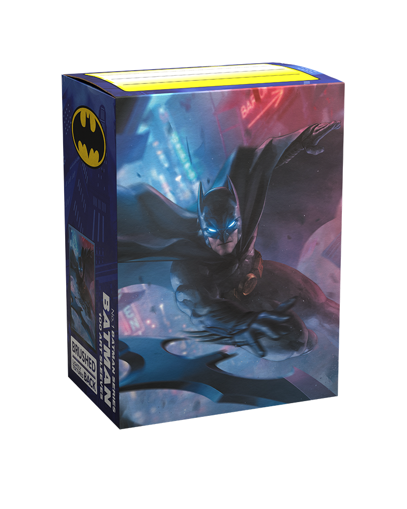 Dragon Shield Standard Size Brushed Art - Batman Series No.1 - Batman (100 Sleeves)