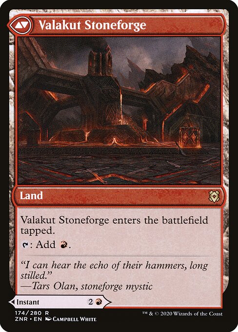 Valakut Awakening // Valakut Stoneforge - Back Face