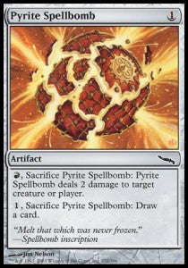 Schwefelkies-Spruchbombe MRD-232 Common Light Played Deutsch Foil