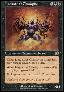 Laquatus' Champion TOR-67 Rare Excellent Englisch Foil