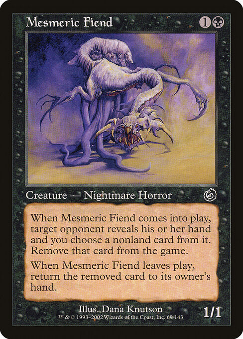 Mesmeric Fiend TOR-69 Common Light Played Englisch Foil