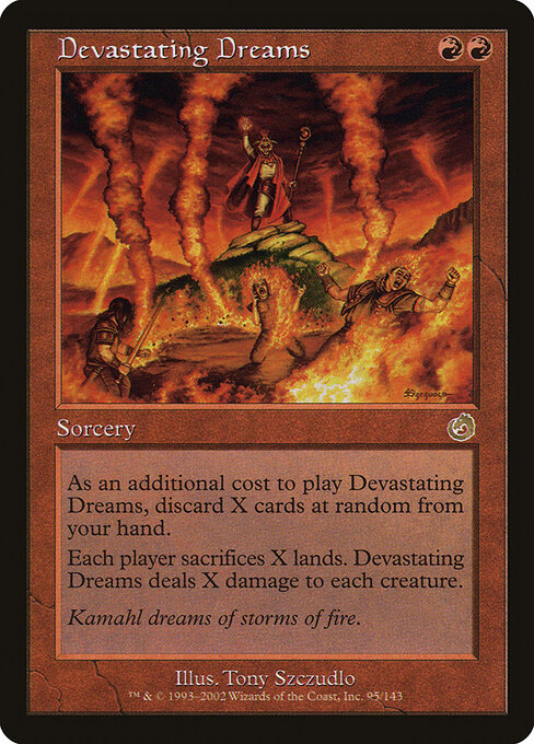 Devastating Dreams TOR-95 Rare Good Englisch